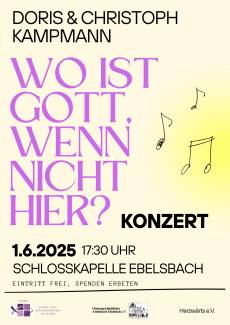 Plakat Konzert Schlosskapelle 01.06.2025